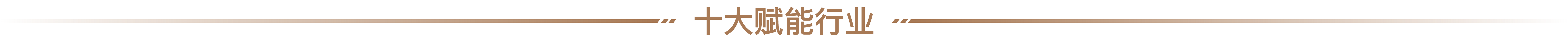 十大赋能行业